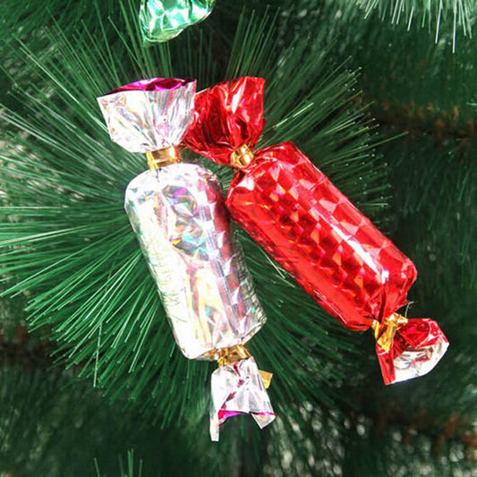 12pcs Christmas Candy Tree Ornaments