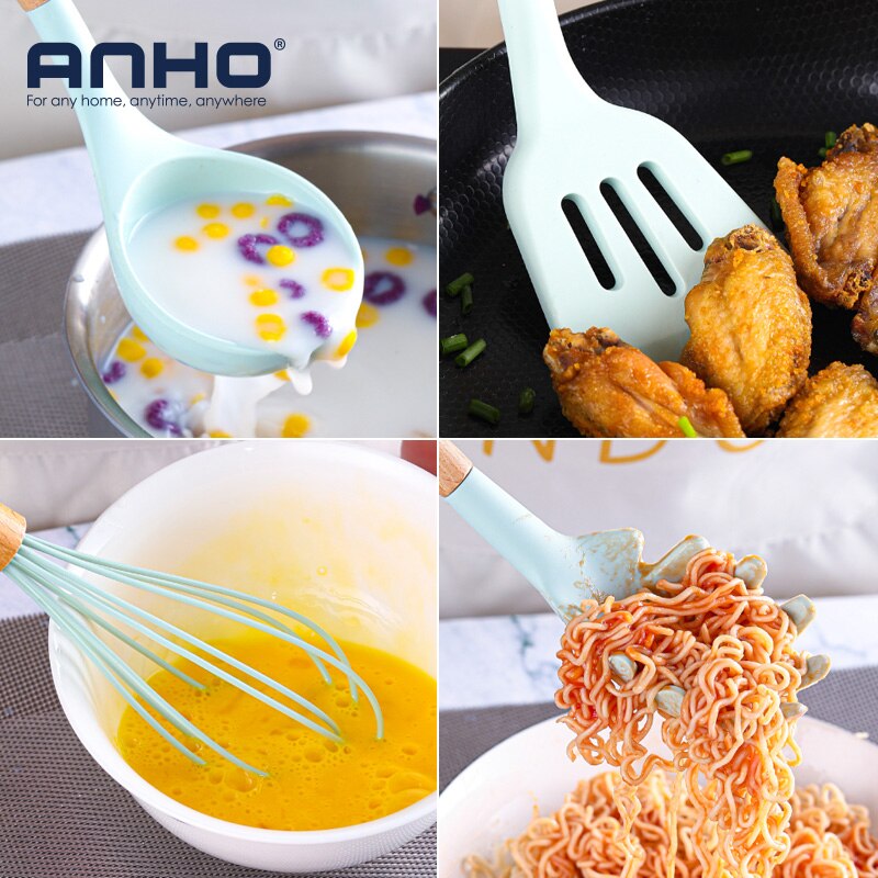 Silicone Kitchen Utensil Set – Non-Stick & Heat Resistant Tools