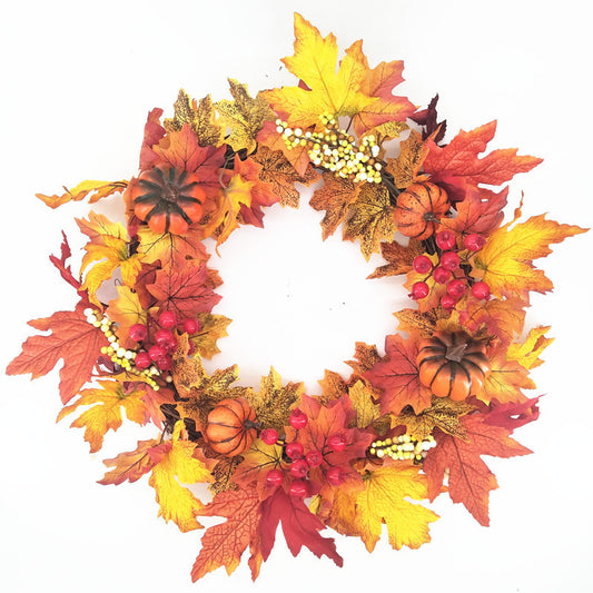 Thanksgiving & Christmas Wreath