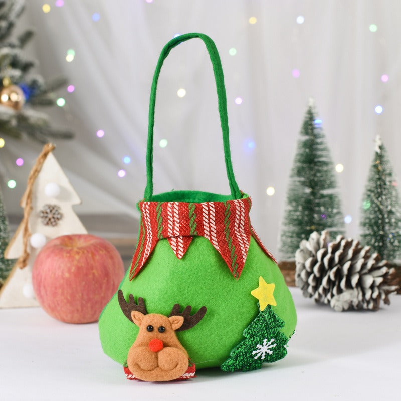 Christmas Cartoon Candy Gift Bag