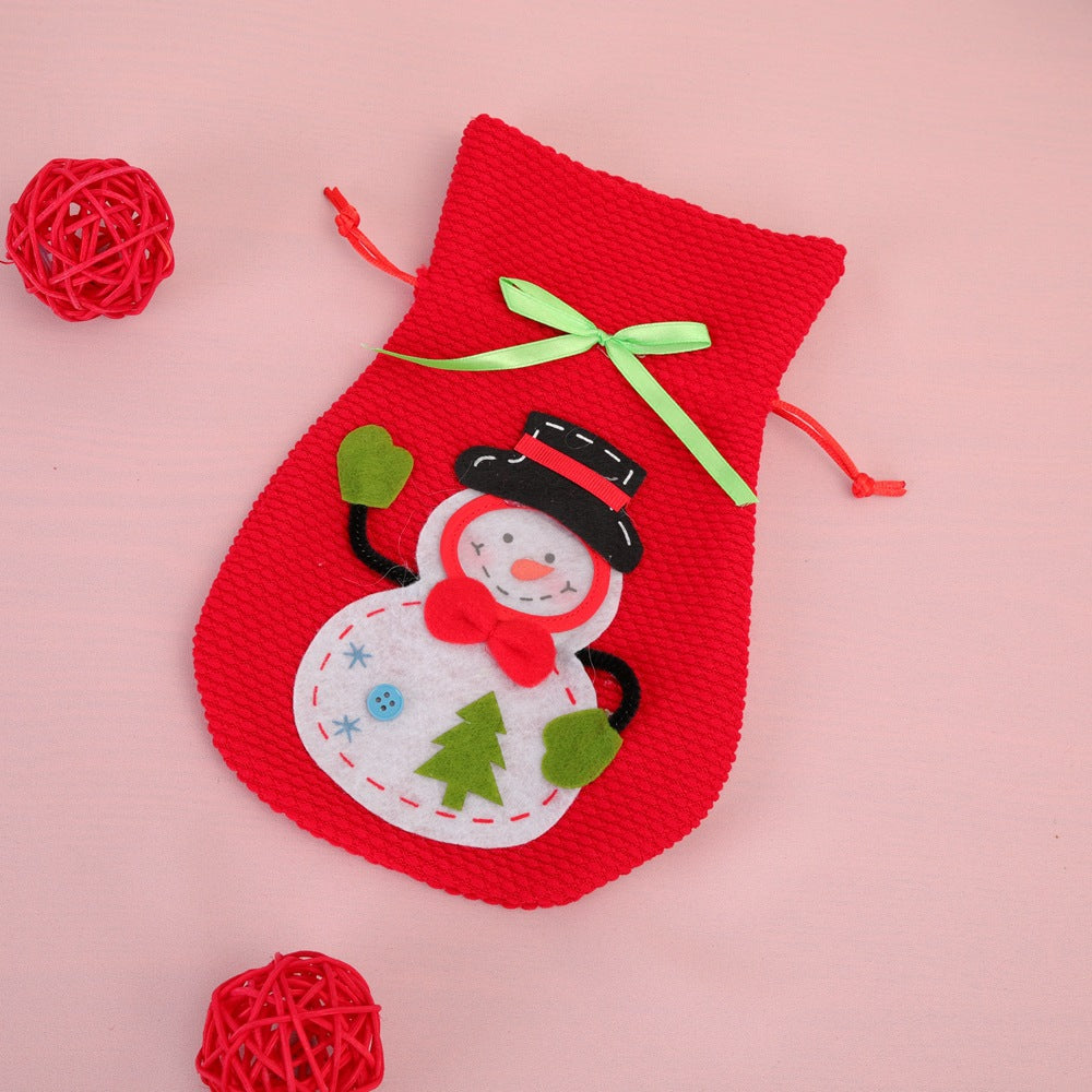3D Christmas Snowman Gift Bag