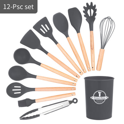 Silicone Kitchen Utensil Set – Non-Stick & Heat Resistant Tools