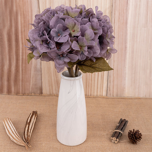 Autumn Hydrangea Flower Branch
