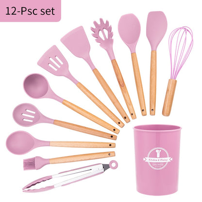 Silicone Kitchen Utensil Set – Non-Stick & Heat Resistant Tools