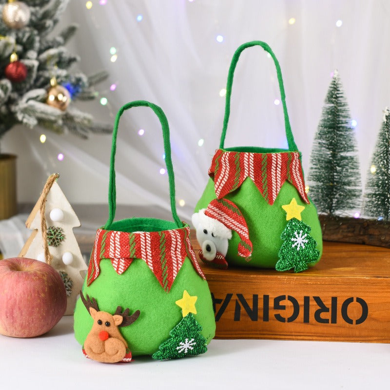 Christmas Cartoon Candy Gift Bag