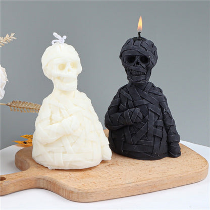 Zombie Skull Silicone Candle Mold