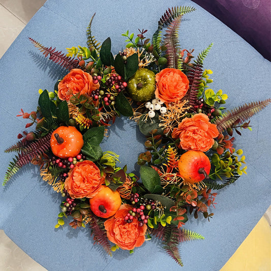 Thanksgiving Hanging Door Wreath