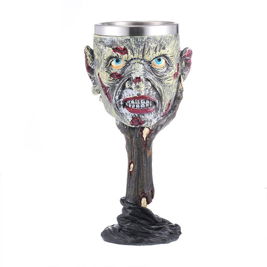 Zombie Resin Wine Goblet