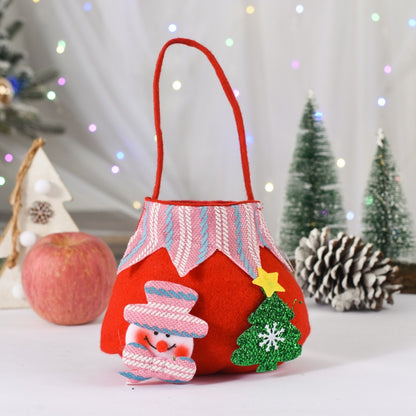 Christmas Cartoon Candy Gift Bag