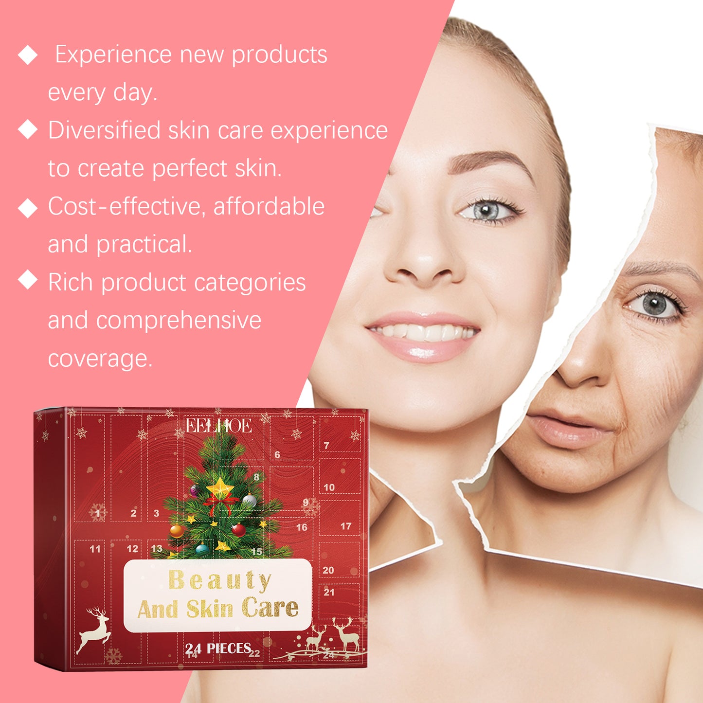 24-Grid Beauty Skincare Surprise Blind Box