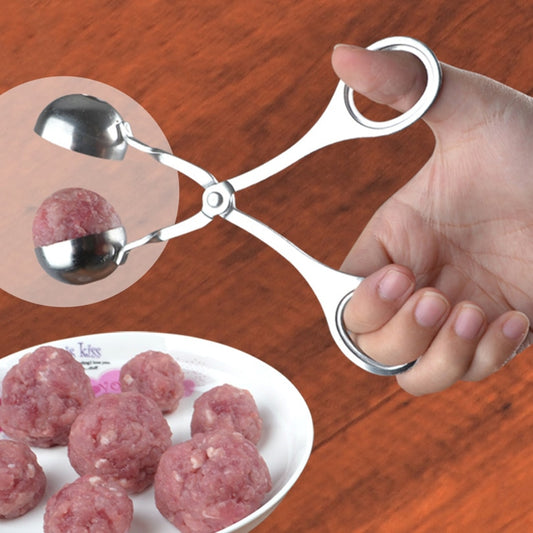 Stainless Steel Meatball Maker – Rice & Fish Ball Mold Tool