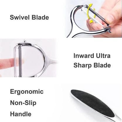 Stainless Steel Multi-Function Vegetable & Fruit Peeler