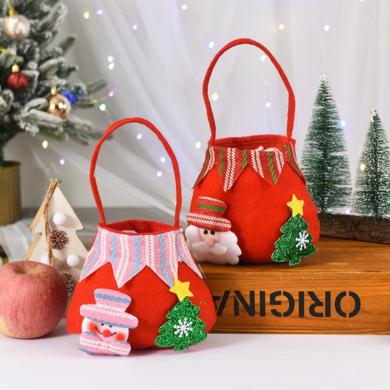 Christmas Cartoon Candy Gift Bag