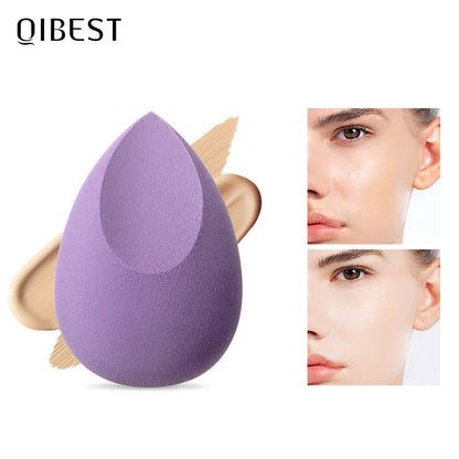 QIBEST Beauty Egg Sponge Wet & Dry Makeup Blender