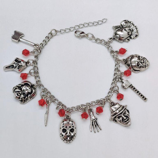 Horror Movie Charm Bracelet