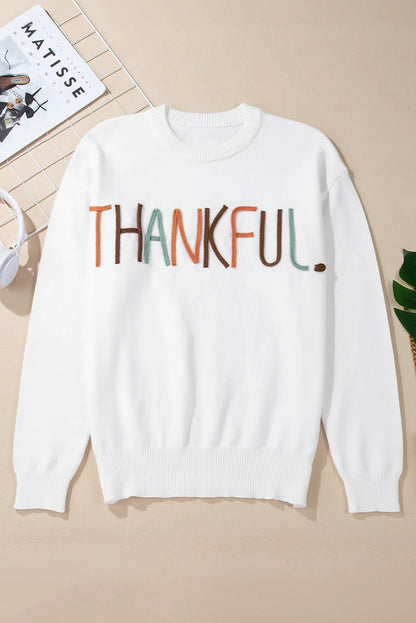 Thankful Knit Long Sleeve Top