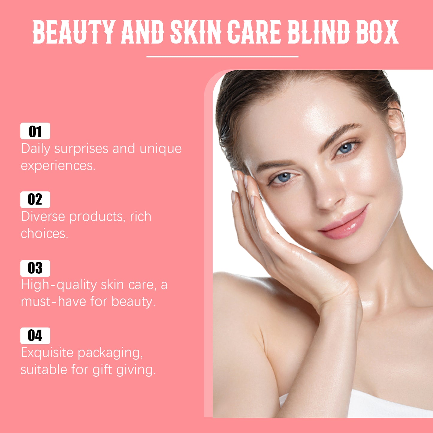 24-Grid Beauty Skincare Surprise Blind Box