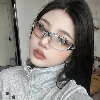 Y2K Retro Future Tech Sunglasses for Women