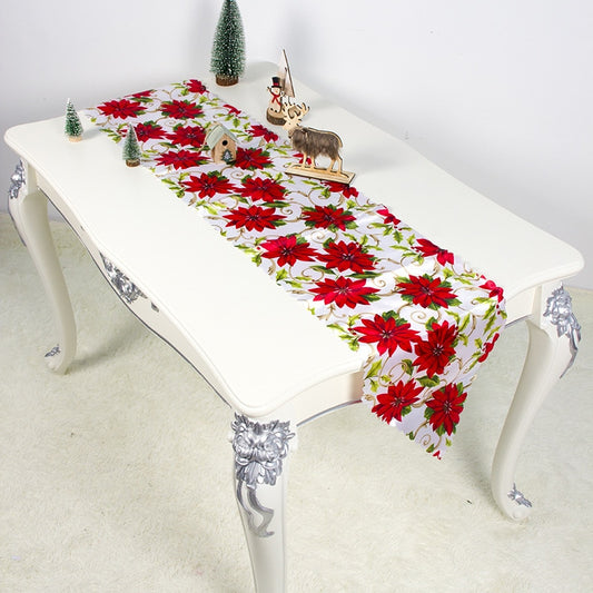 Christmas Santa Table Runner
