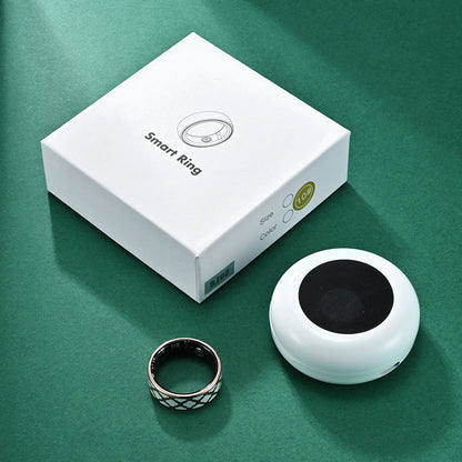 Smart Titanium Steel Health Tracking Ring