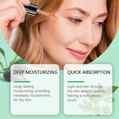 Organic Jojoba Oil Firming Skin Elastic  Moisturizing Hydrating Facial Essential Oil