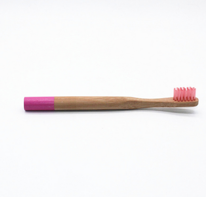 Natural Bamboo Toothbrush with Case