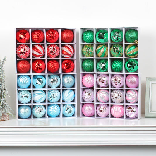 Colorful Christmas Tree Ball Ornament