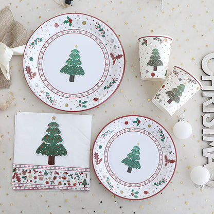 Thanksgiving Tree Party Plate