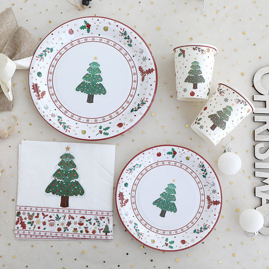 Thanksgiving Tree Party Plate