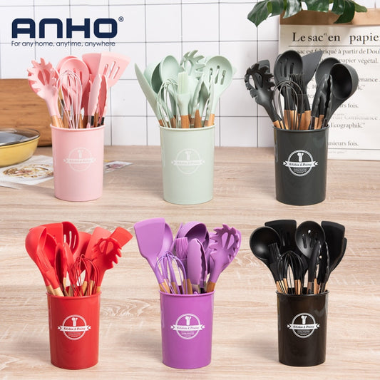 Silicone Kitchen Utensil Set – Non-Stick & Heat Resistant Tools