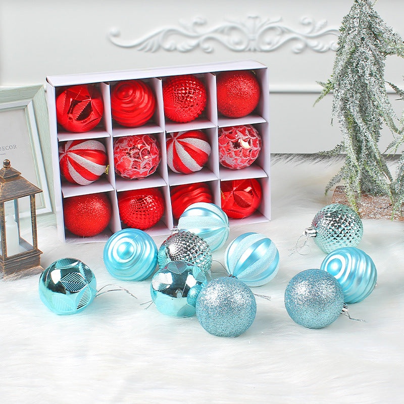 Colorful Christmas Tree Ball Ornament