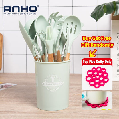 Silicone Kitchen Utensil Set – Non-Stick & Heat Resistant Tools