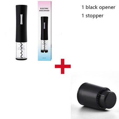 Electric Wine Bottle Opener with Foil Cutter