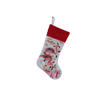 Flamingo Christmas Stockings & Decor