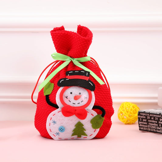 3D Christmas Snowman Gift Bag