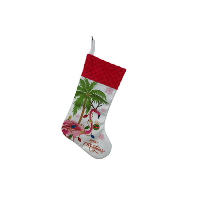 Flamingo Christmas Stockings & Decor