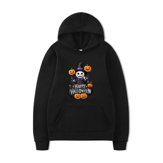 Halloween Printed Hoodie Sweatshirt