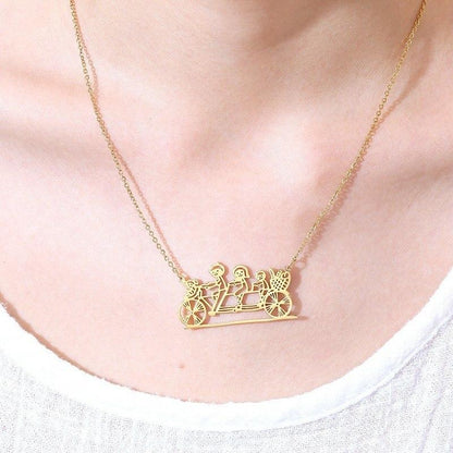 Kids Korean Minimalist Drawing Necklace