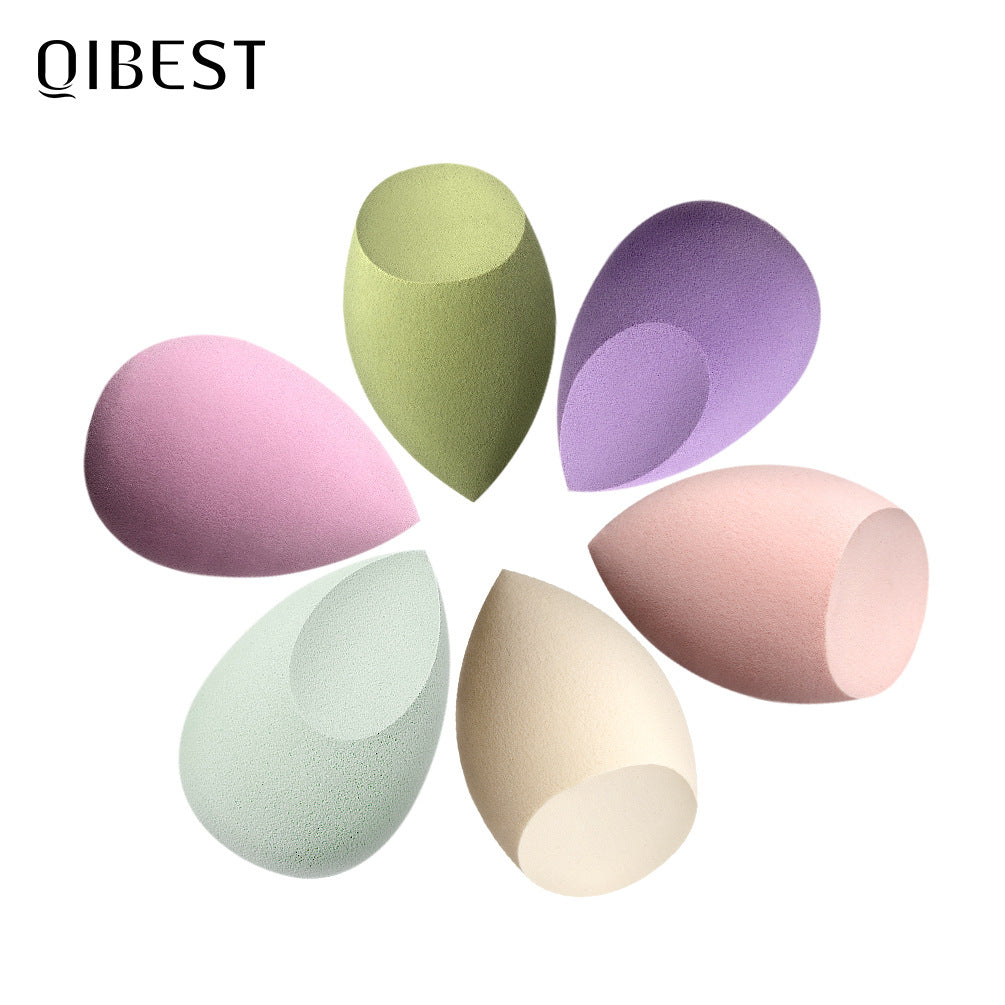 QIBEST Beauty Egg Sponge Wet & Dry Makeup Blender