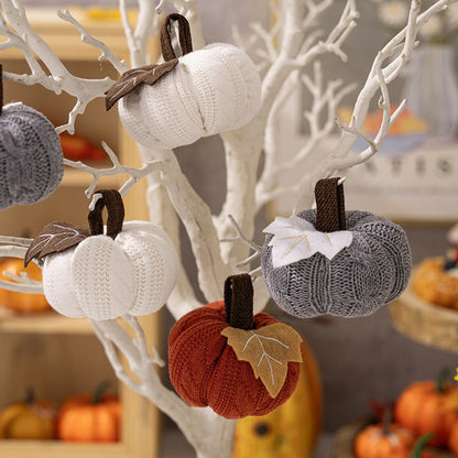 Knitted Pumpkin Harvest Ornament