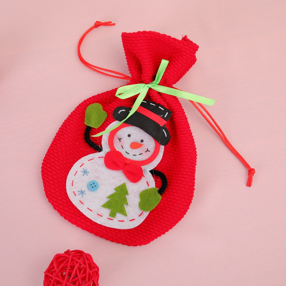 3D Christmas Snowman Gift Bag