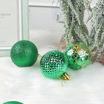 Colorful Christmas Tree Ball Ornament