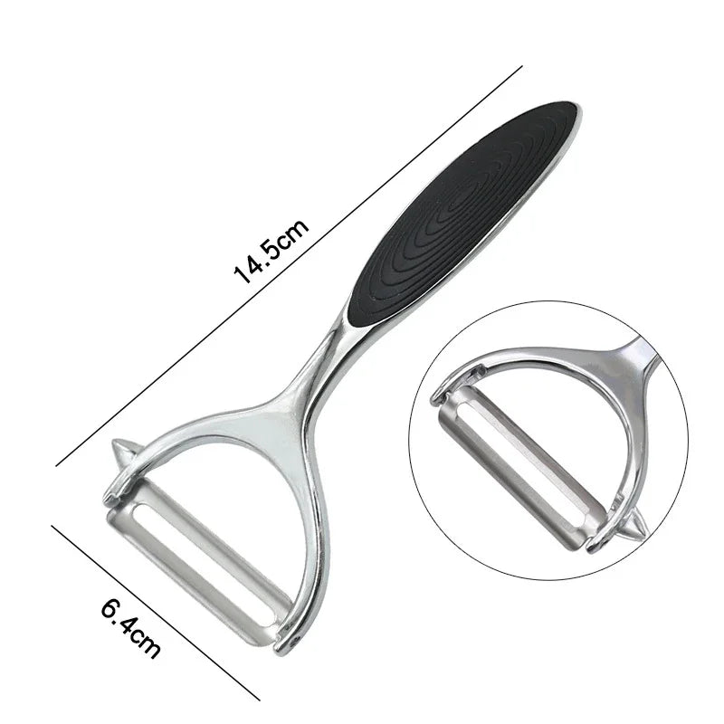Stainless Steel Multi-Function Vegetable & Fruit Peeler