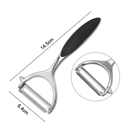 Stainless Steel Multi-Function Vegetable & Fruit Peeler