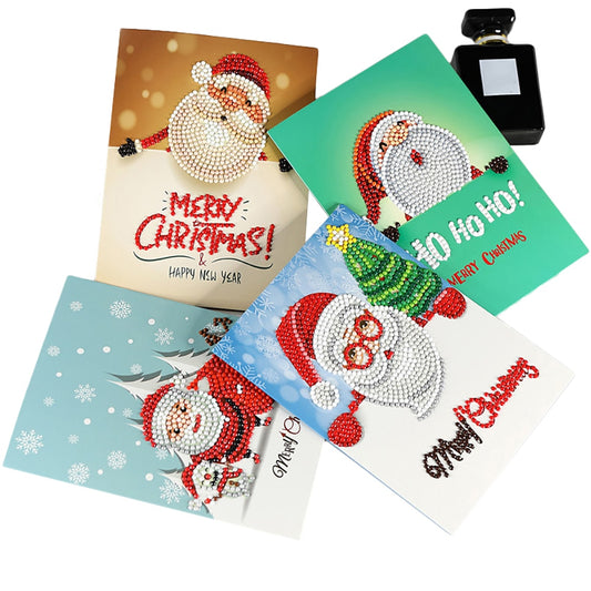 Diamond Painting Christmas Greeting Cards