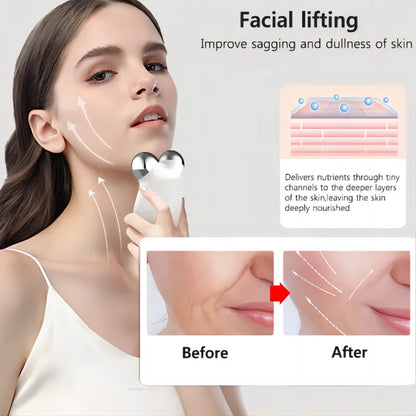 Microcurrent Facial & Neck Massager