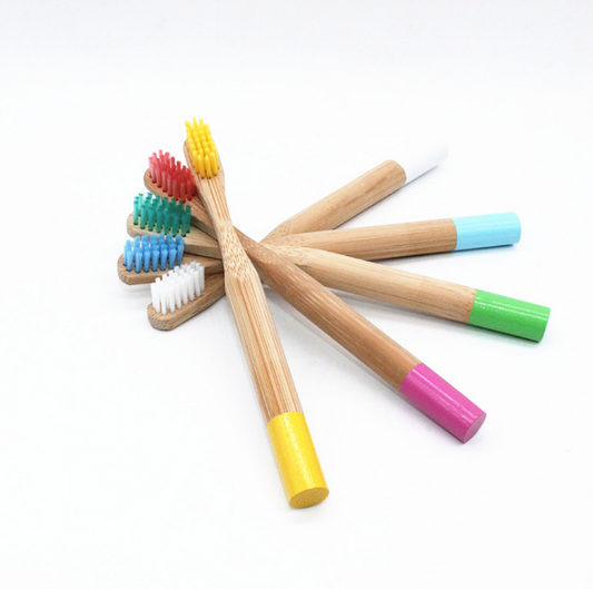 Natural Bamboo Toothbrush with Case