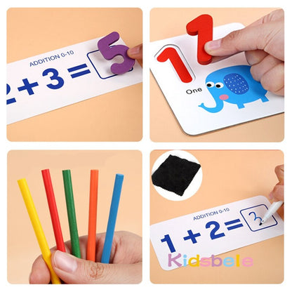 Montessori Wooden Math Learning Toy for Kids