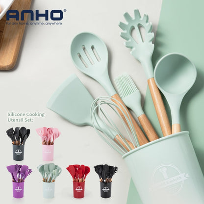 Silicone Kitchen Utensil Set – Non-Stick & Heat Resistant Tools