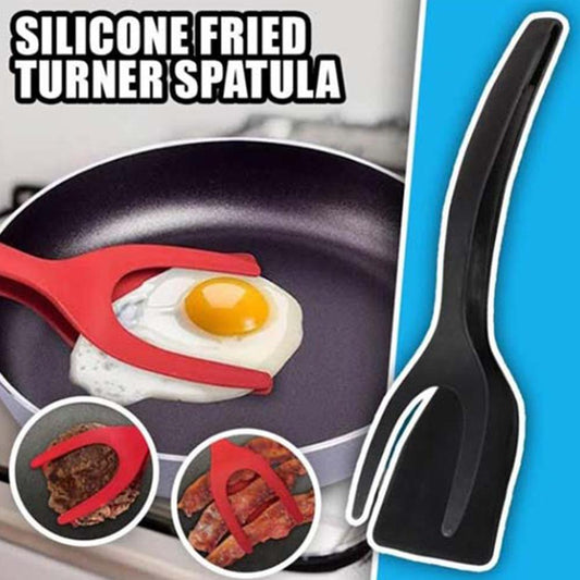 2-in-1 Spatula Tongs – Flip & Grip Kitchen Tool
